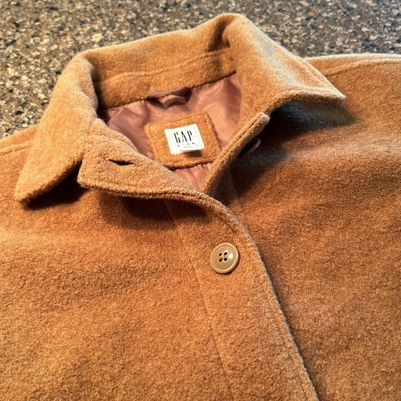 GAP KIDS size M, caramel colored, boucle jacket - Picture 7 of 10